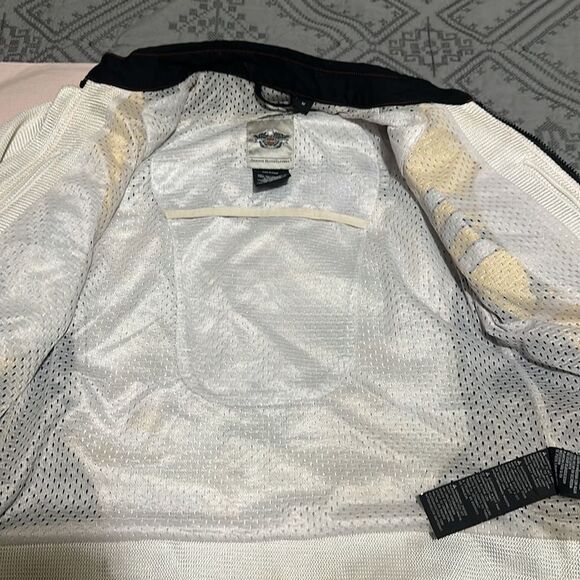 Harley Davidson Limited Edition Women’s Riding Jacket!! 19”p2p - Picture 12 of 14